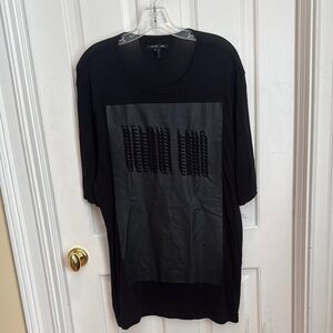 Helmut Lang black Black Graphic T-Shirt